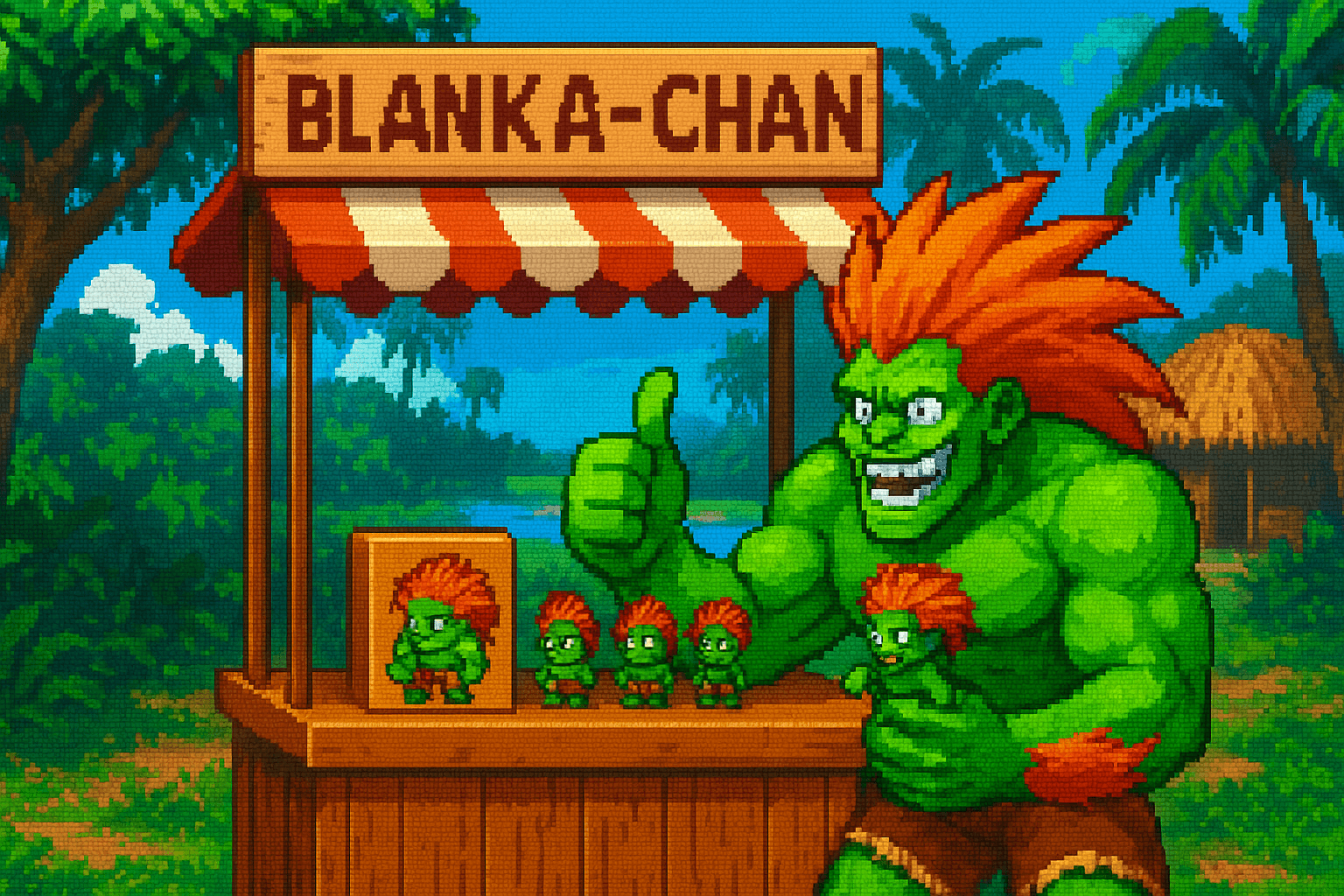 Blanka do Street Fighter