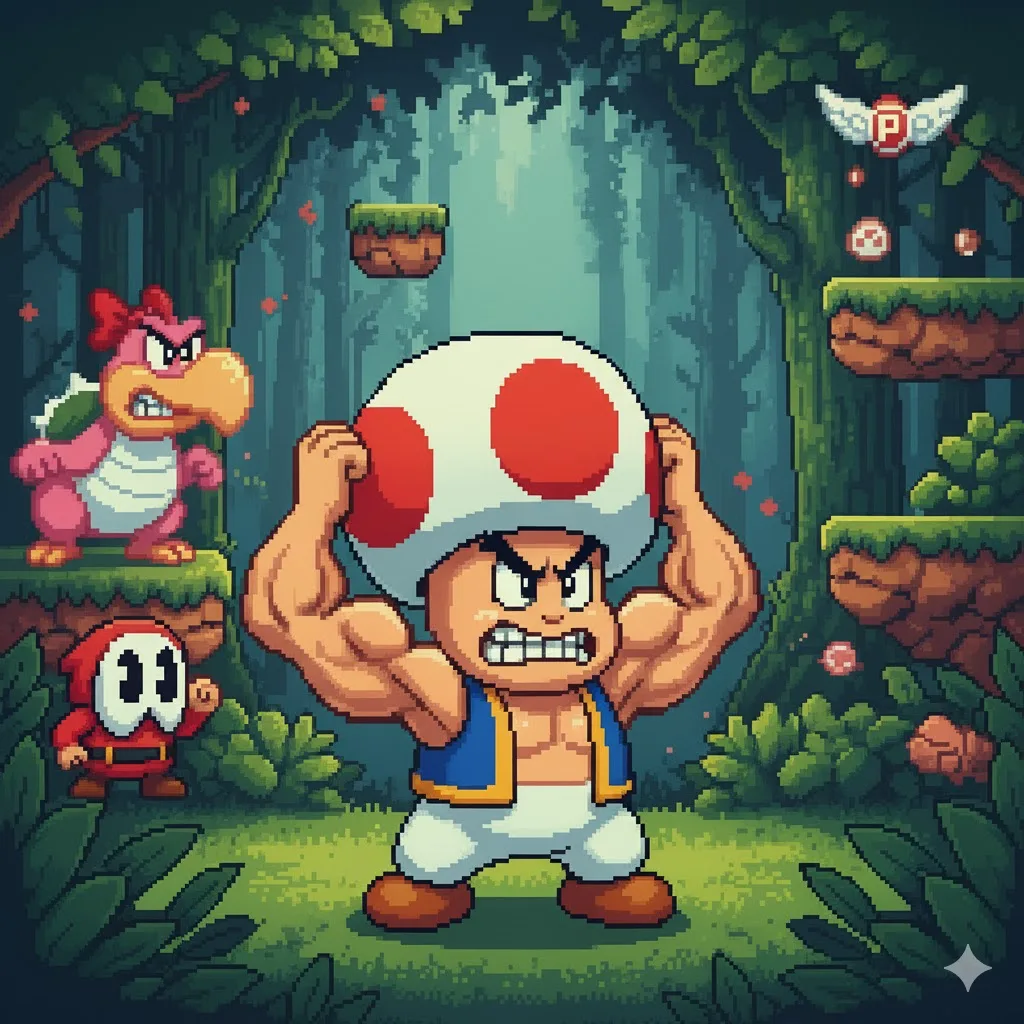 Dossiê Retrô: Toad — o pequeno herói do Reino do Cogumelo - Pixel
