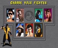 Escolha seu lutador!!!!