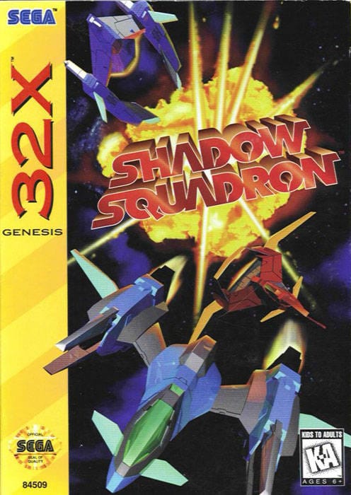 A capa do jogo para 32x