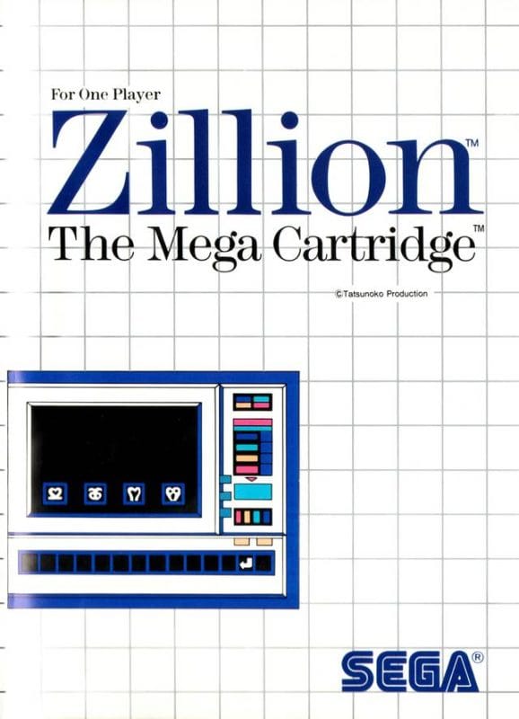 A capa do cartucho, que seguia os padrões da maioria dos games lançados para o Master System (poderia ser melhorzinha née...)