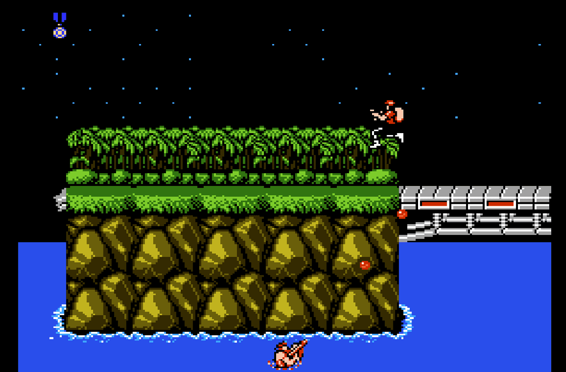 Entrou na chuva (ou no rio, no mar) é para se molhar, uma das partes iniciais do game!