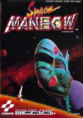 KONAMI - スペースマンボウ（MSX2/MSX2+/〜メガROMカセット） Space Manbow MSX2: O SHMUP Espacial Que Definiu Uma Era!