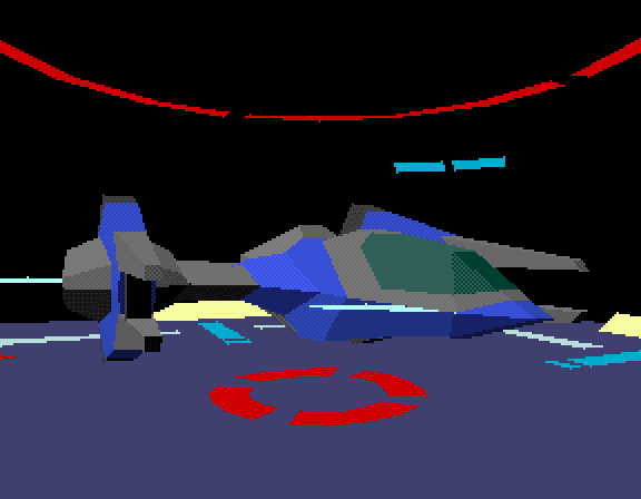 Os gráficos não faziam feio neste jogo poligonal!