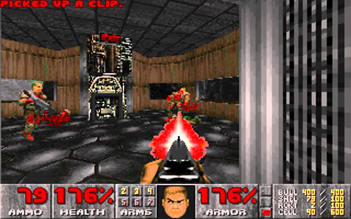 Despachar hordas infernais? E ainda quando tomava dano via a face do seu personagem sangrando ali no centro inferior da tela, era top demais.
