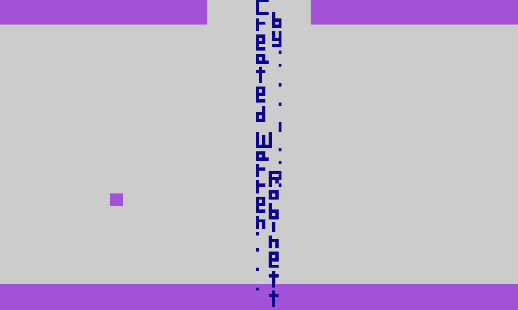 O primeiro, o lendário e pioneiro de todos os Easter Eggs.