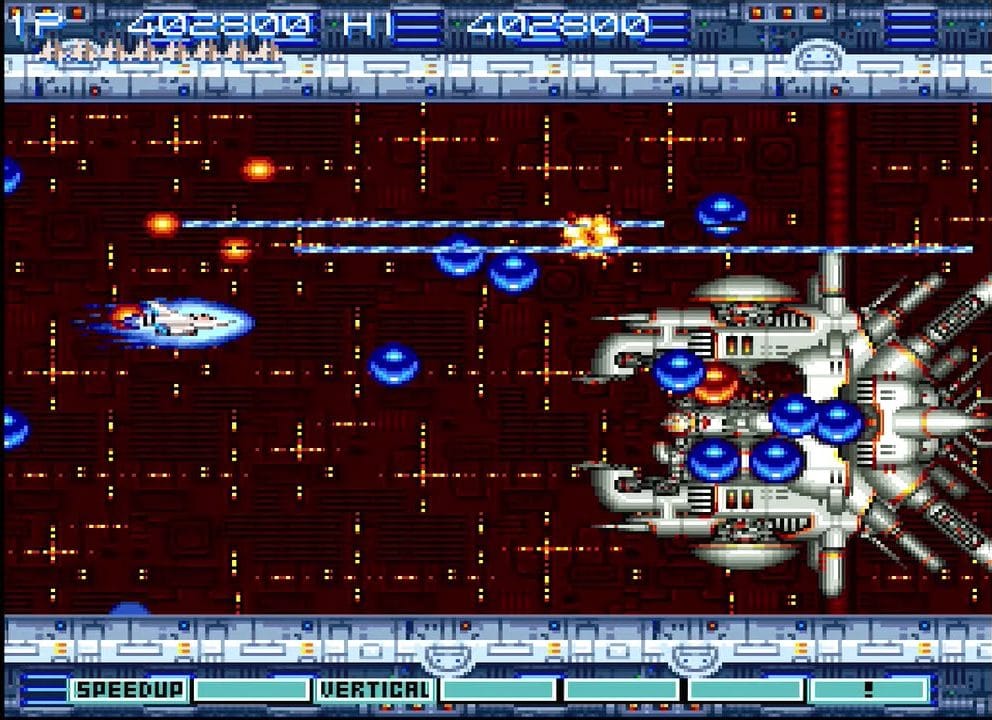 E o campeão é Gradius III do Arcade e Snes, um dos games mais divertidos e dificeis que ja joguei, mas as escolhas dos Options e armas era top demais.