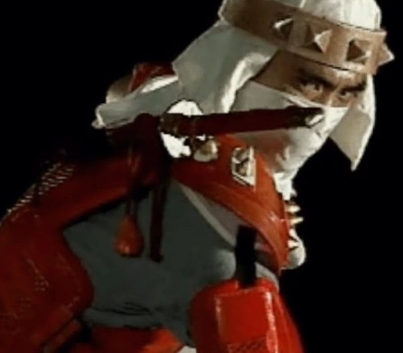 Versão do Shinobi retirada de um print do vídeo do game para o Saturn.