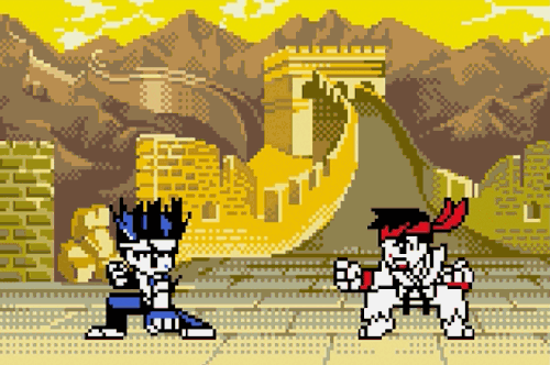 Tirando a tremedeira ambois passam bem! Algumas interações pré luta são muito legais.