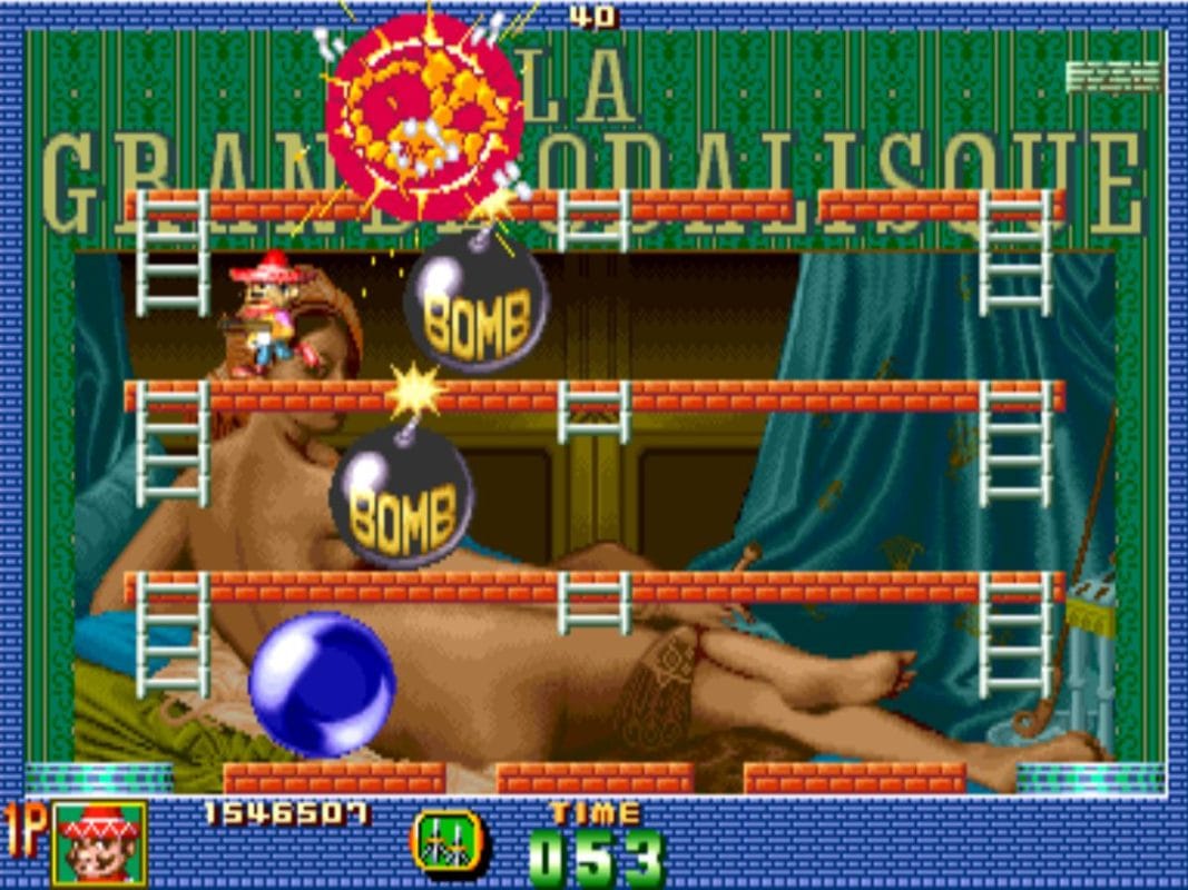 1995 - Pang! 3 (Buster Buddies) lançado no Arcade, Playstation 1 e Saturn