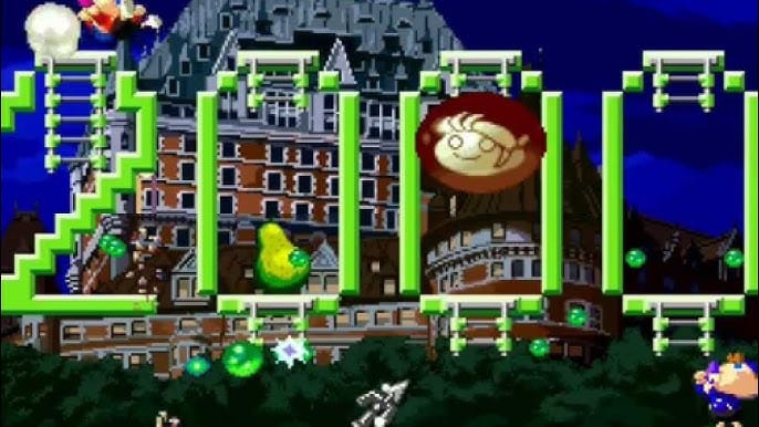 Versão 2000 - Mighty! Pang, que saiu para os arcades