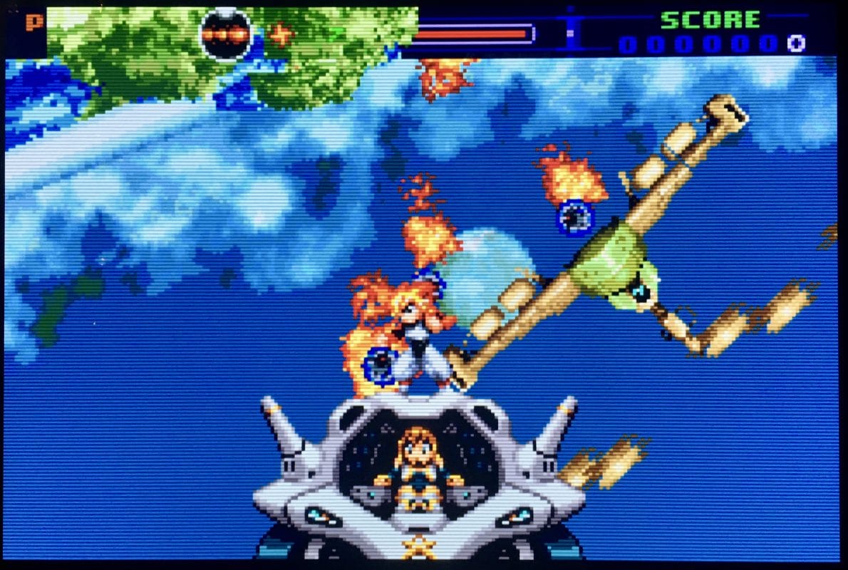 Seja descendo ladeira abaixo, em cima de uma nave ou sobre um carrinho de mina a ação era sempre frenética!