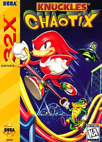 Capa do game para o Mega 32X (32X.. sei... sei...)