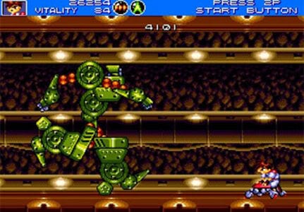 Chefes divertidos e variados, ainda mais em fases como esta onde eram verdadeiros Transformers!