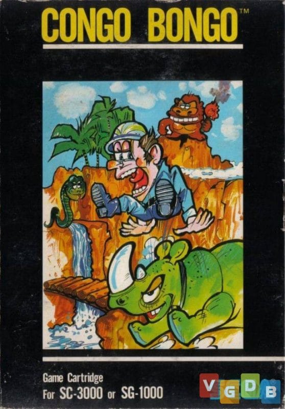 Capa do game bem estilo cartunesco, puro anos 80 na veia.
Um clássico que abriu caminho na era dos 8 bits!