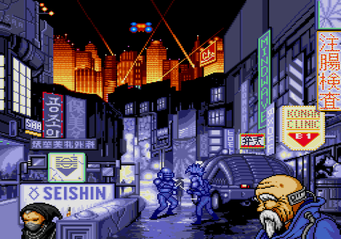 Aquele estilo futuristo estilo CyberPunk,  que agora ja não nos é tão distante.