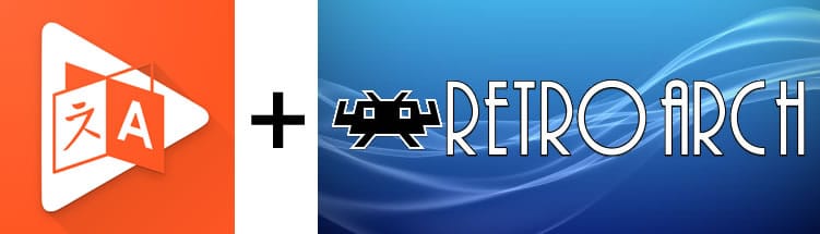 A tradução se consegue usando o site do zTranslate + o Retroarch