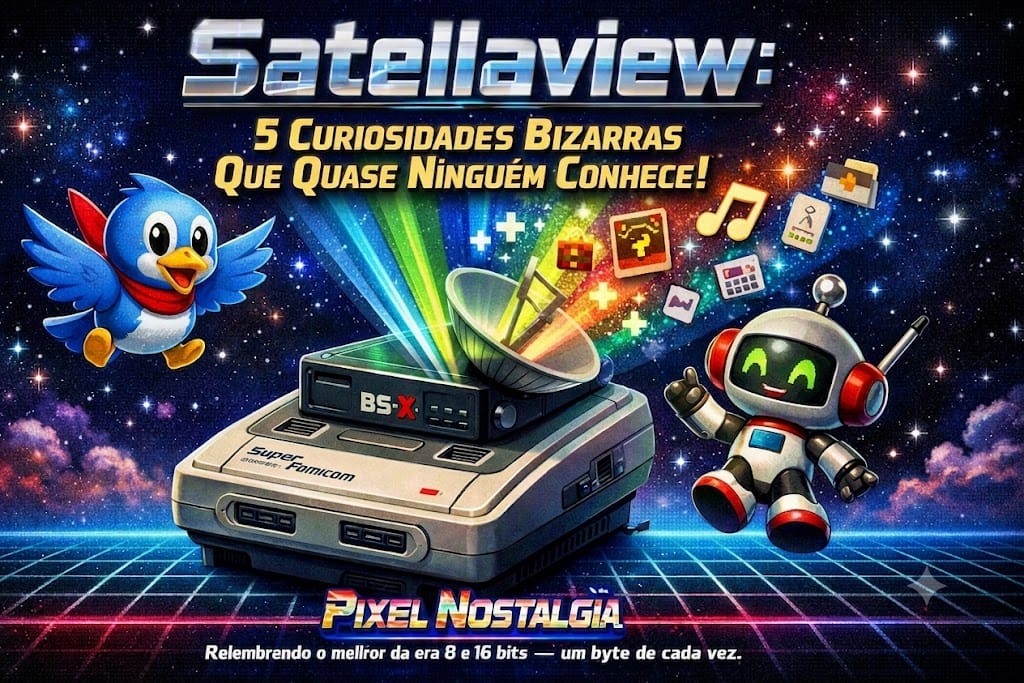 Os mascotes do Satellaview
