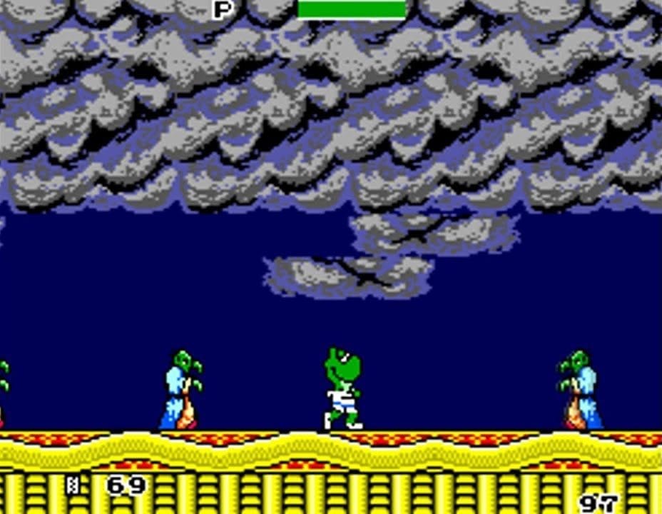 Uma aventura para a criançada se divertir no Master System.