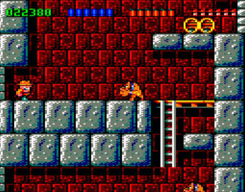 Uma arma ajuda muito em muitas partes dese jogo!